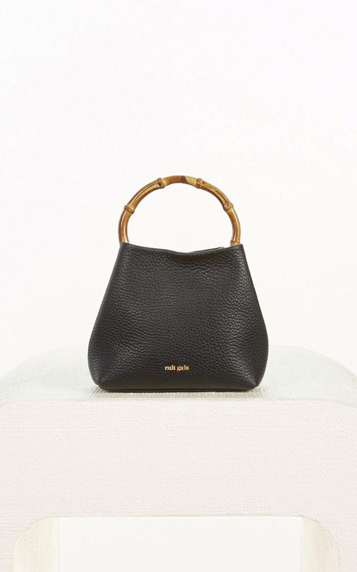 Moda Operandi Cult Gaia Solene Mini Pebbled Leather Top Handle Bag