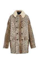 Moda Operandi R13 Hunting Oversized Leopard-print Double-breasted Coat