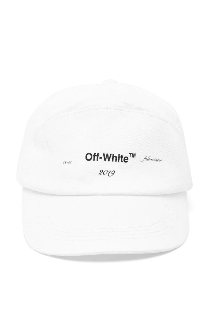 Off-white C/o Virgil Abloh Printed Cotton-canvas Cap