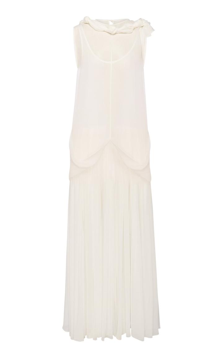 Moda Operandi Christopher Esber Concave Knot Silk Dress