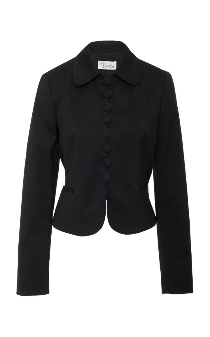 Red Valentino Tailored Button Down Jacket