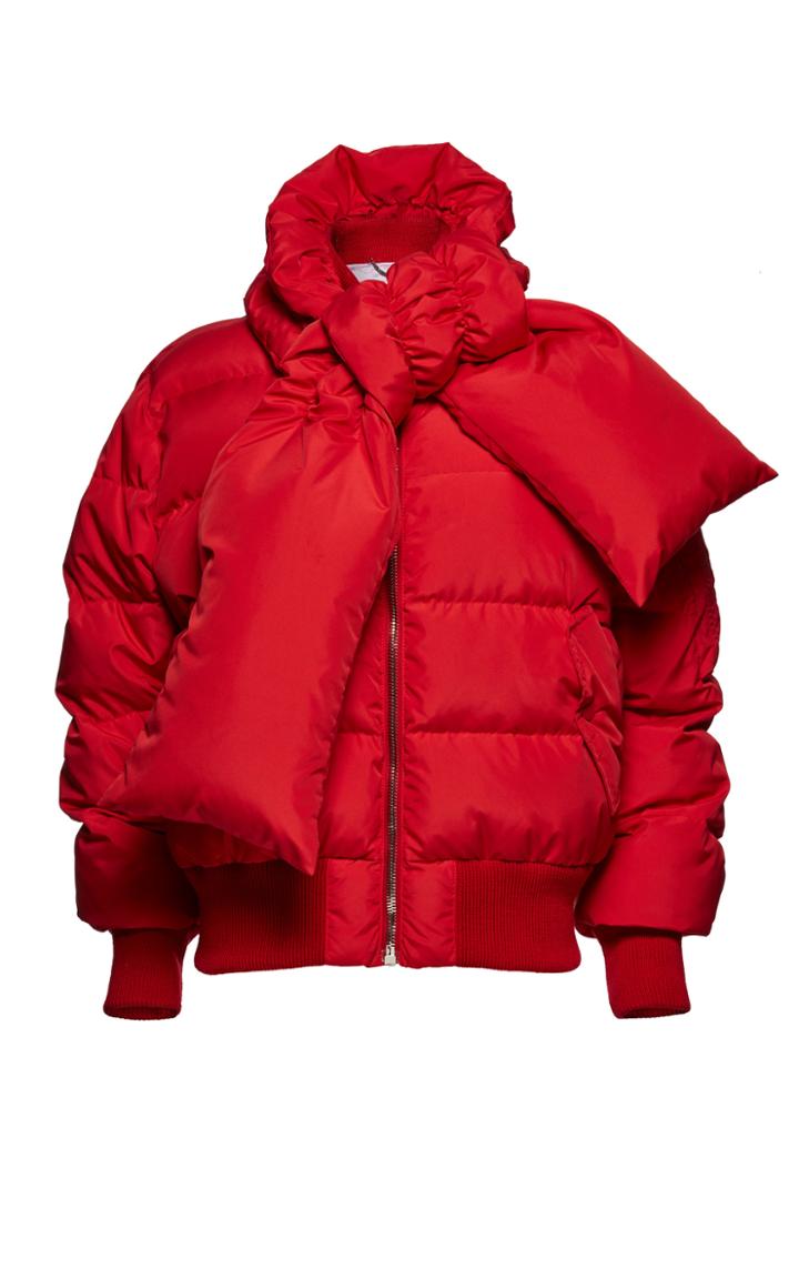 Magda Butrym Starling Jacket With Scarf