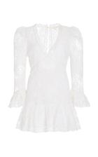 Moda Operandi Loveshackfancy Francisco Bridal Lace Mini Dress