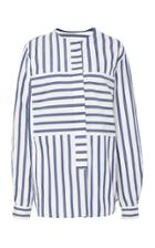 Cyclas Cotton Silk-blend Iconic Stripe Shirt