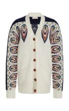 Tory Burch Courtney Printed Cardigan