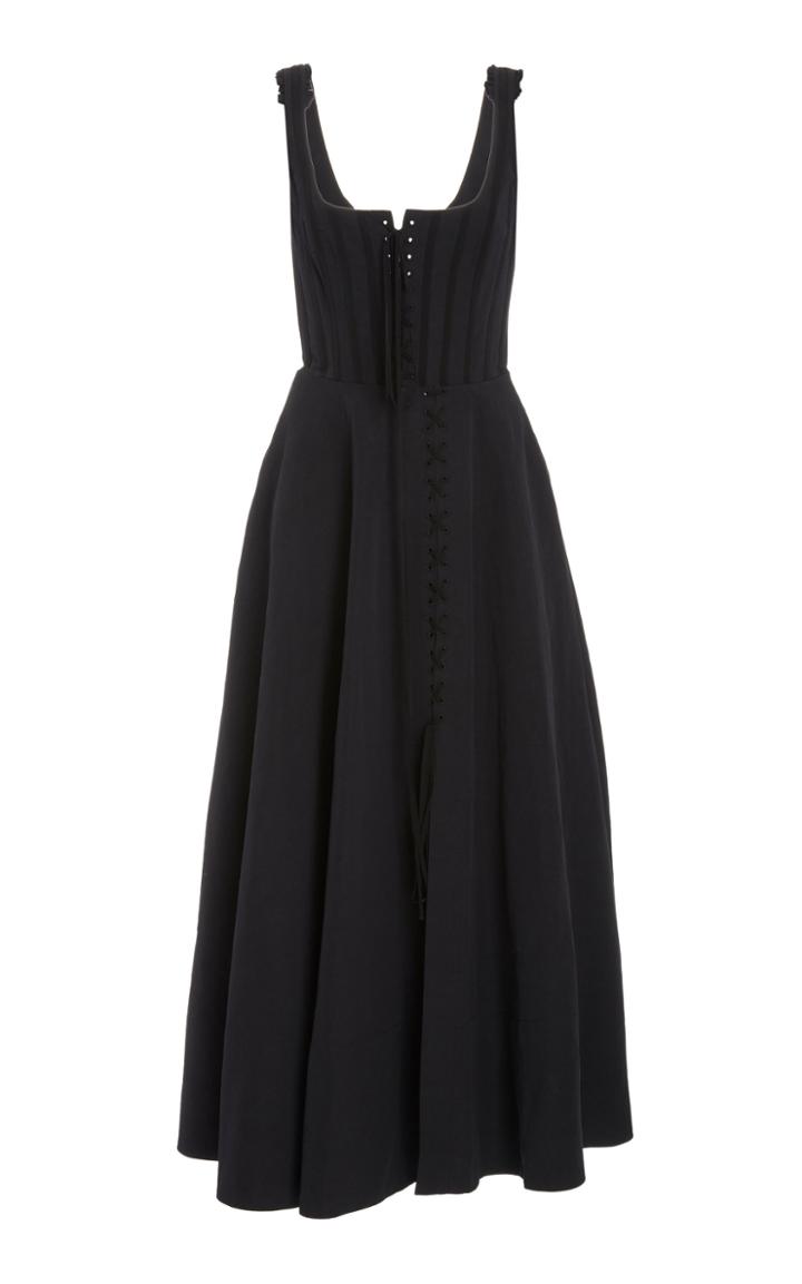 Brock Collection Cotton-blend Corset Dress