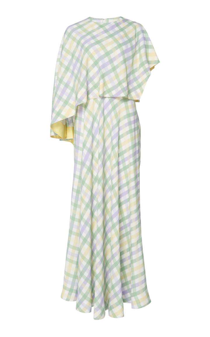 Cyclas Plaid Jersey Dress