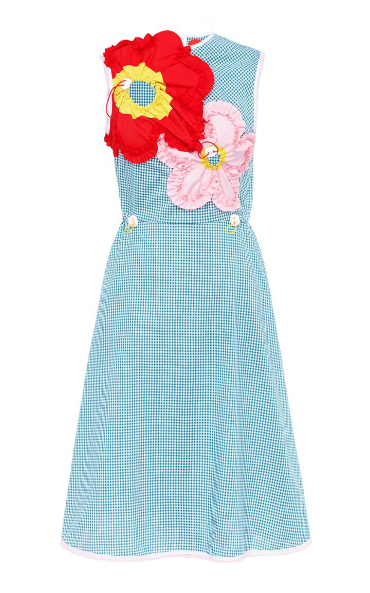 Marianna Senchina Drawstring Flower Dress