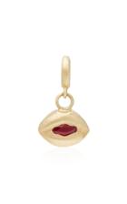 Luis Morais Small Lips Charm With Gemfields Ruby Tongue