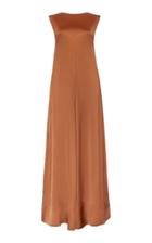Moda Operandi Studio Amelia Satin Wide-leg Palazzo Jumpsuit