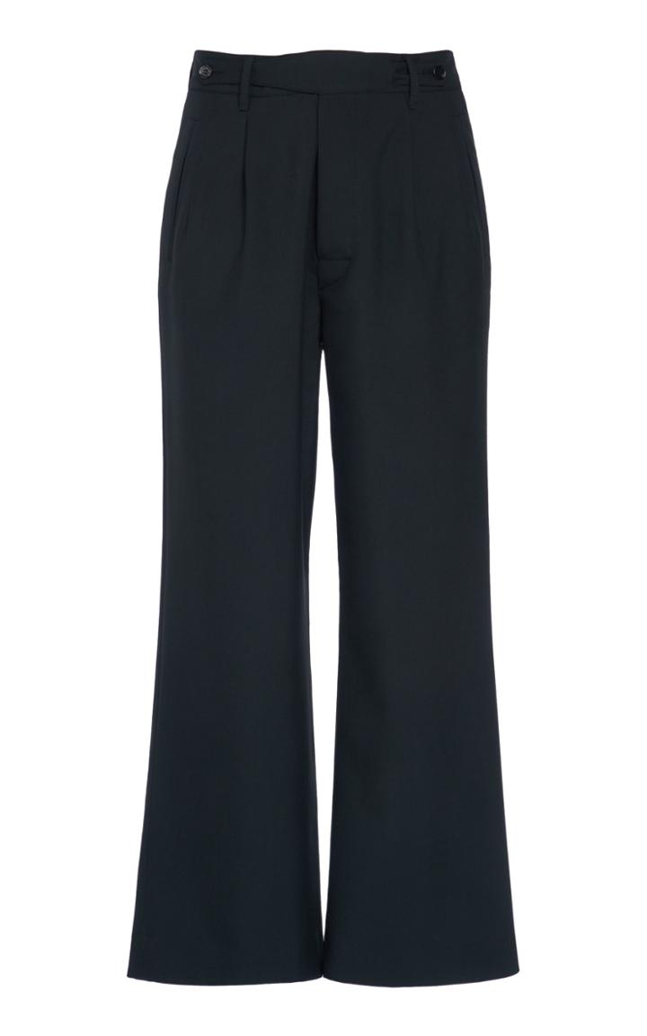 Marni Wide Leg Wool Trousers