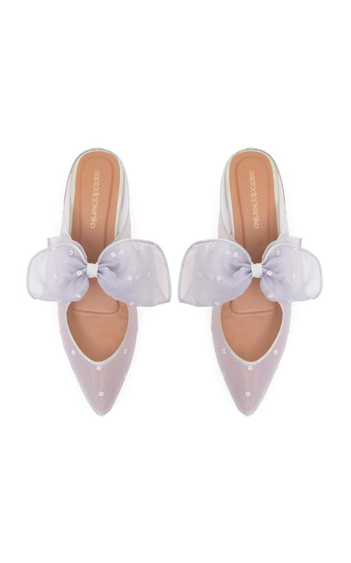 Saptodjojokartiko Organza Magani Mules Size: 39