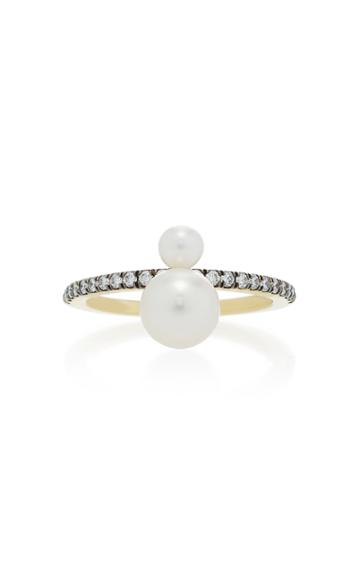 Jemma Wynne Double Pearls Ring