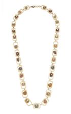 Sylva & Cie Rough Diamond 18k Yellow Gold Necklace