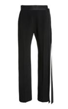 Moda Operandi Unttld Adam Belted Crepe High-rise Cigarette Trousers