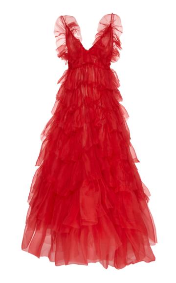 Nevenka The Circle Dance Silk-organza Dress