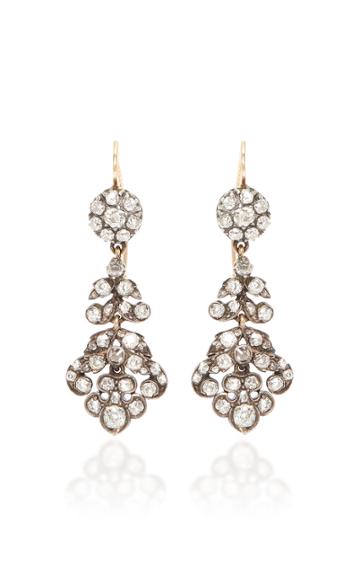 Moira Fine Jewellery Antique Drop Diamond Earrings