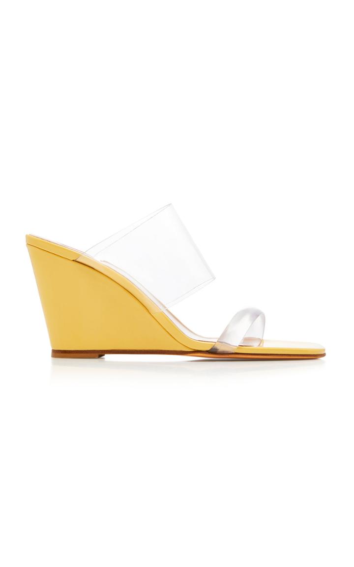 Maryam Nassir Zadeh Olympia Pvc Wedge Sandals