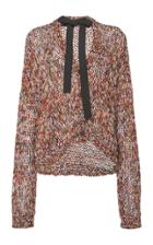 Rochas Laced Cable Cardigan