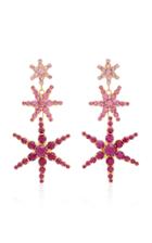 Jennifer Behr Gold-tone And Crystal Earrings