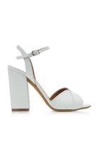 Tabitha Simmons Kali Textured-leather Sandals