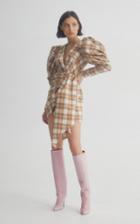 Moda Operandi Acler Maradale Puffed Sleeve Wrap Dress