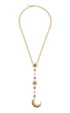 Moda Operandi Colette Jewelry 18k Gold Moon Cage Necklace