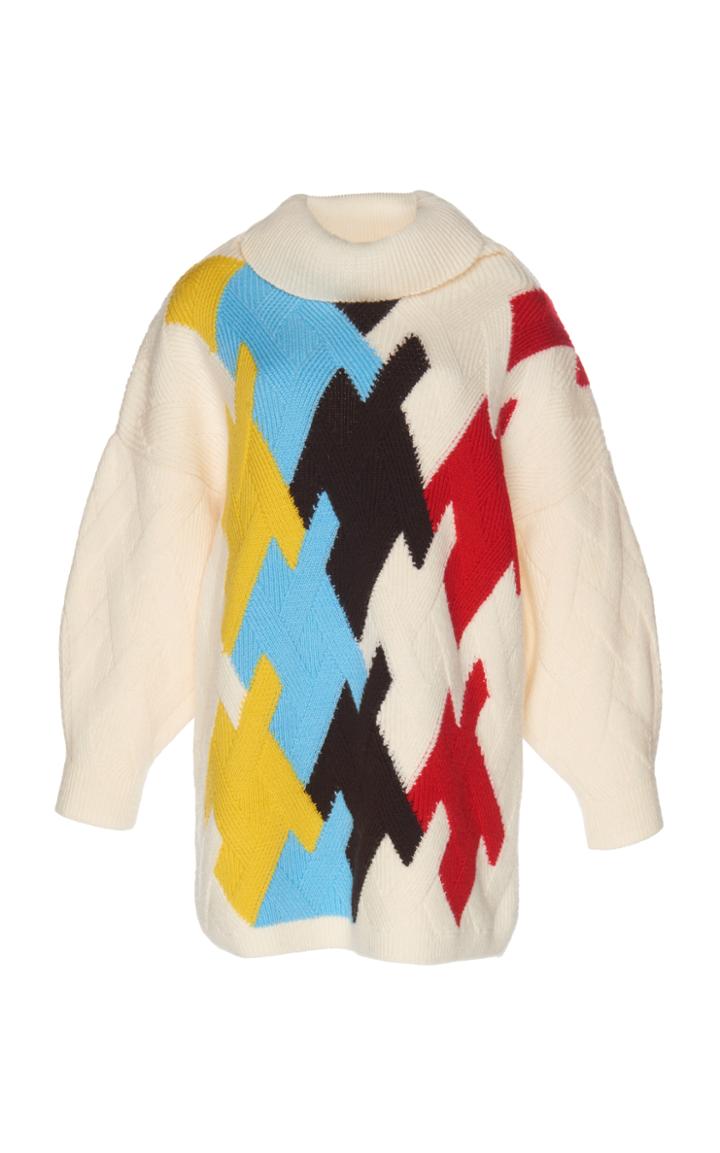 Delpozo Aran Intarsia Sweater