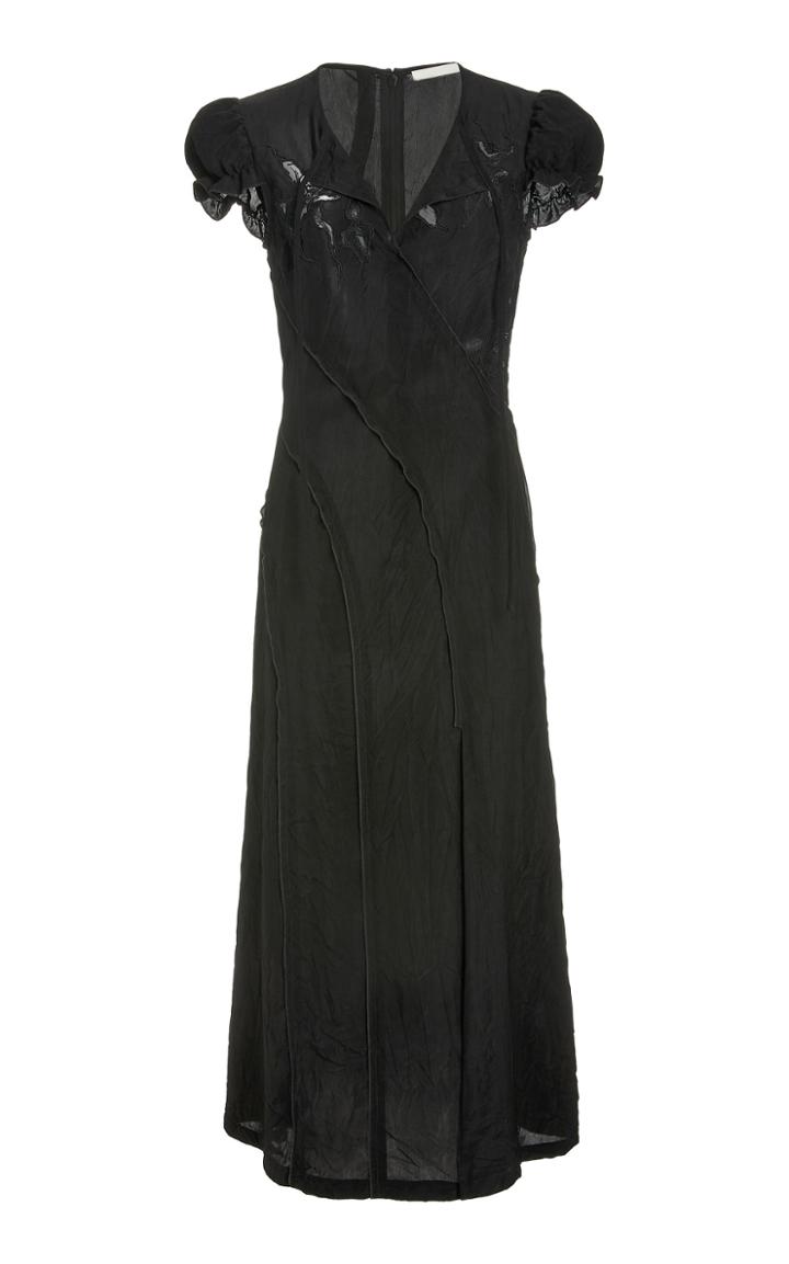 Moda Operandi Jason Wu Collection Slit Satin Dress