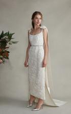 Markarian Celestia Embellished Lace Dress With Train