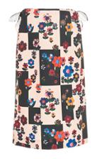 Jonathan Cohen Patchwork Printed Skirt