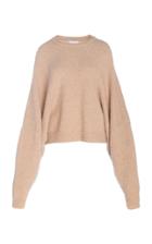 Nanushka Camparo Wool-knit Cropped Sweater