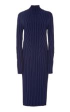 Proenza Schouler Detachable Rib-knit Wool-blend Midi Dress