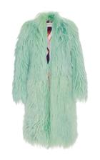 Emilio Pucci Long Pastel Fur Coat