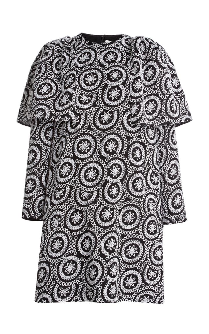 Moda Operandi Huishan Zhang Greer Sequin-embellished Silk Mini Dress