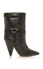 Isabel Marant Lilet Embellished Leather Ankle Boots