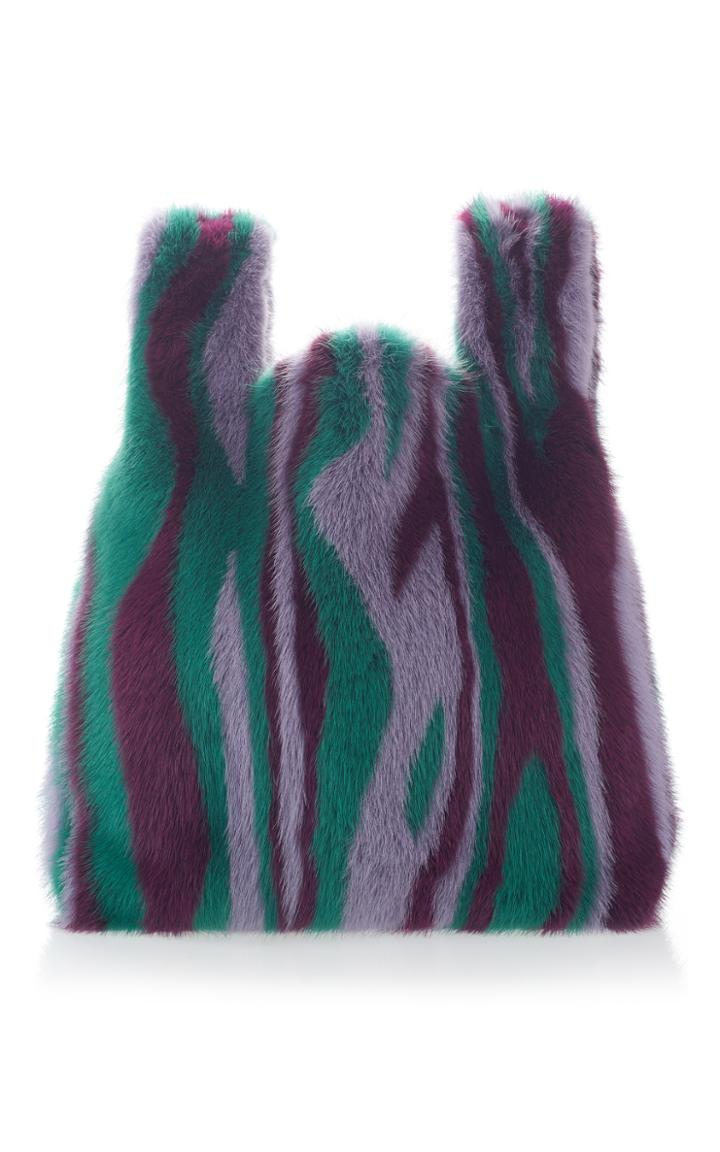 Simonetta Ravizza Flame Fur Tote