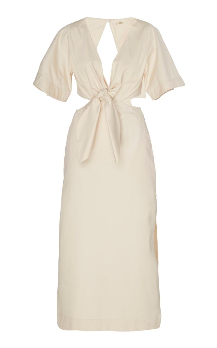 Cult Gaia Maya Cut-out Cotton Dress