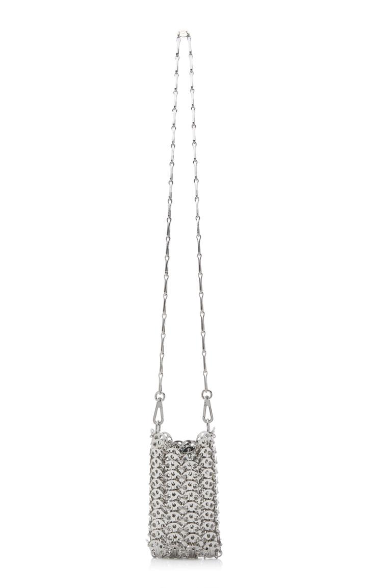 Paco Rabanne 1969 Mini X Brass Crossbody Bag