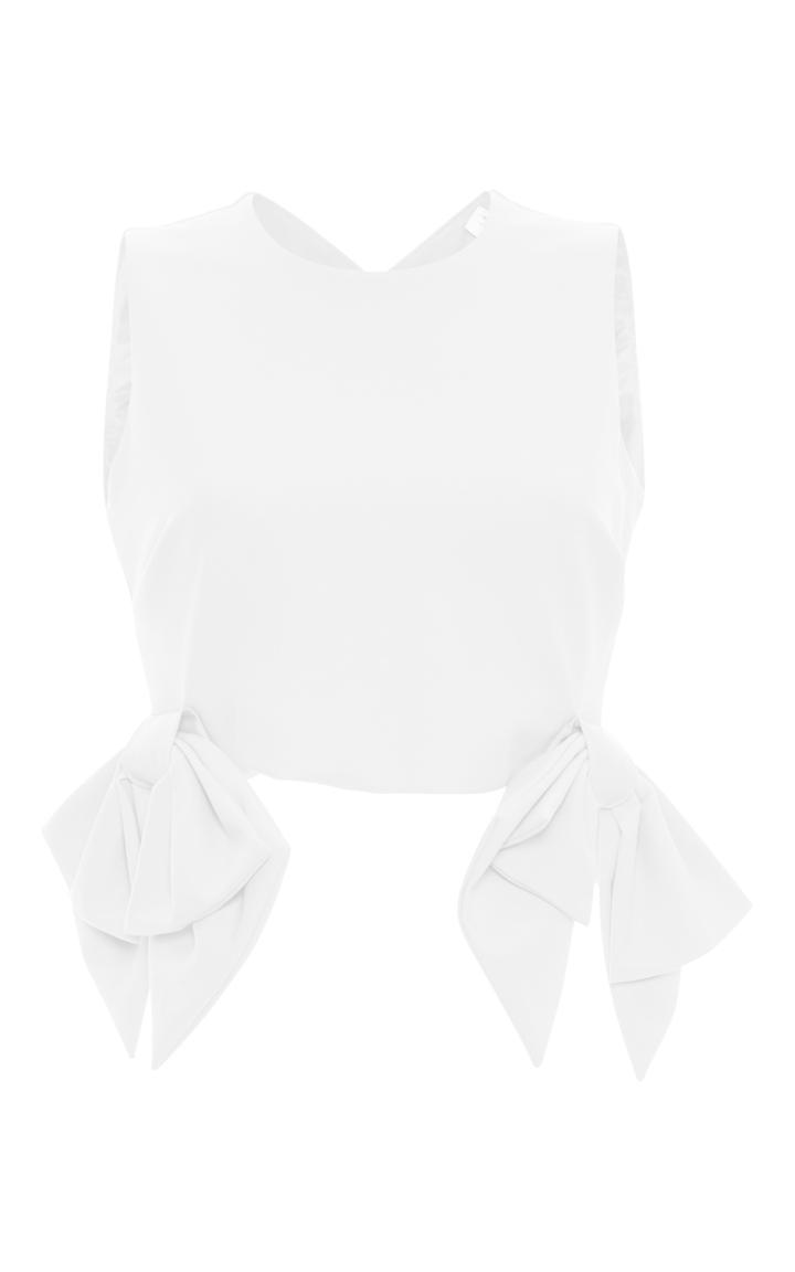 Msgm Sleeveless Bow Top
