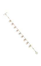 Noor Fares Rainbow Navratna Mala 18k Gold Multi-stone Bracelet