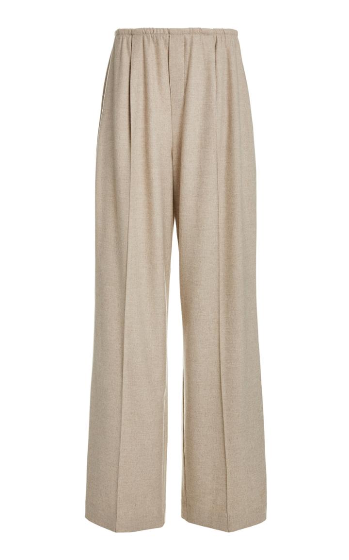 Vince Flannel Woven Wide-leg Pants
