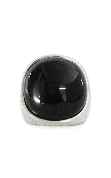 Moda Operandi Peter Do Stone Dome Silver-tone Ring