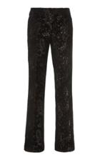 Amiri Paisley Velvet Flare Pants