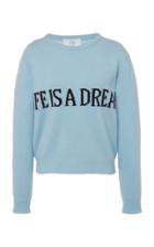 Moda Operandi Alberta Ferretti Life Is A Dream Eco-cashmere Cropped Sweater