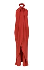 Moda Operandi Johanna Ortiz The Heart Of The Andes Draped Crepe Halter-neck Jumpsuit