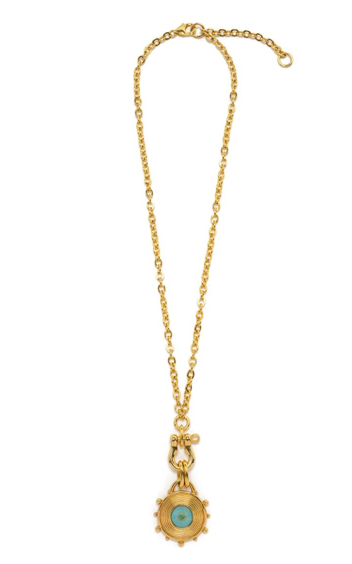 Moda Operandi Lizzie Fortunato Helm Pendant Necklace