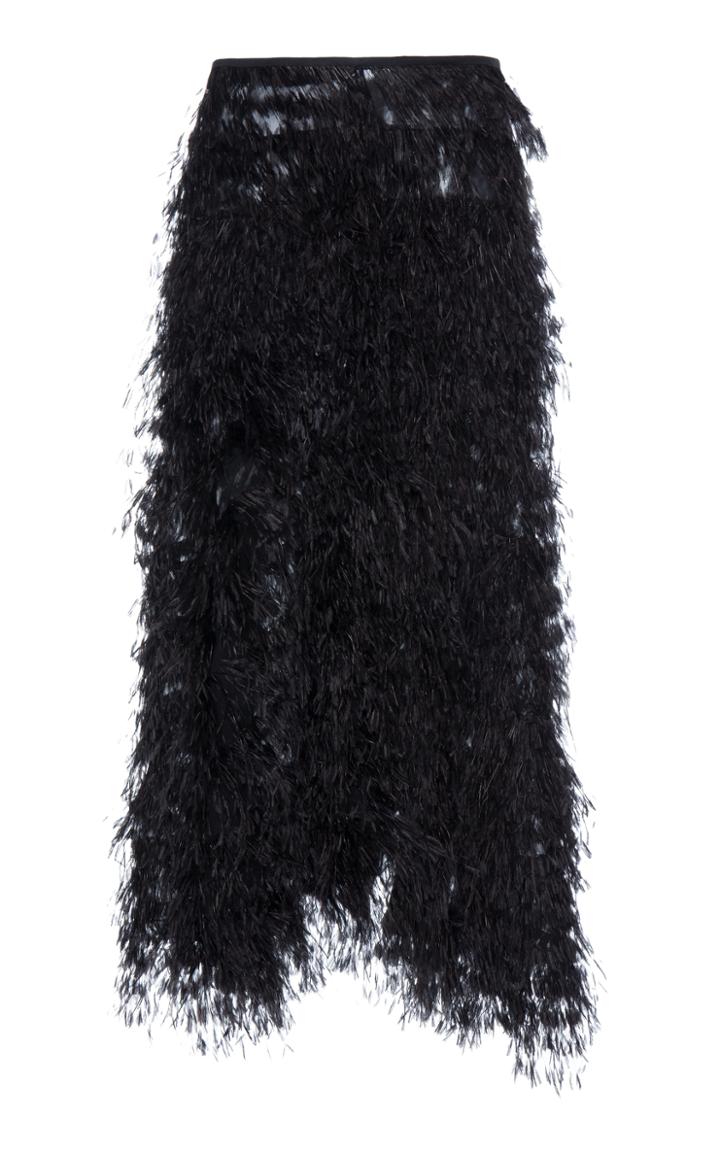 Proenza Schouler Feather Skirt
