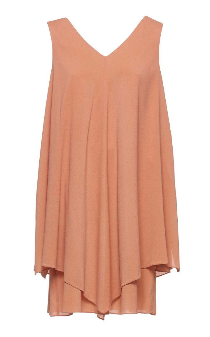 Fabiana Filippi Sleeveless Tiered Mini Dress