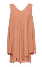 Fabiana Filippi Sleeveless Tiered Mini Dress